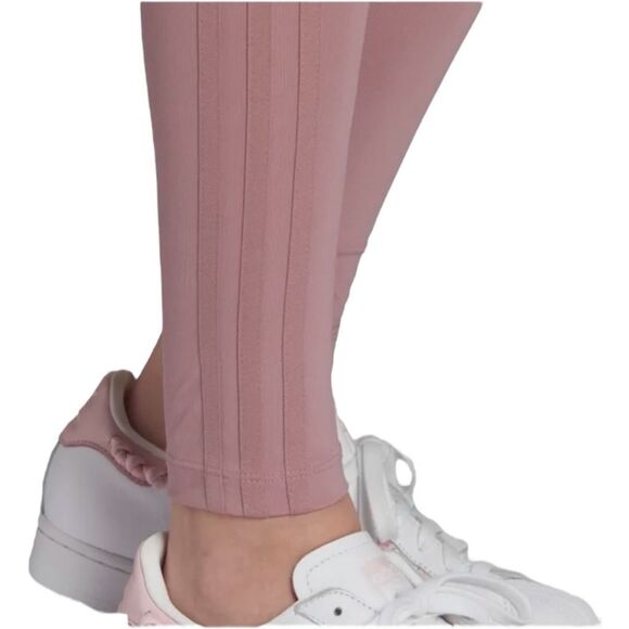 Adidas Originals Tonal 3-Stripes Leggings Magic Mauve XL โ New With Tags - Picture 10 of 15